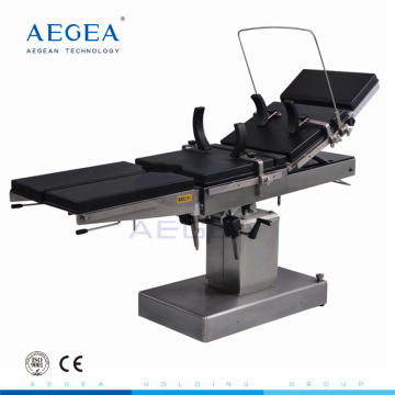 AG-OT015 Hydraulic control system with c arm available clinic mobile operating table